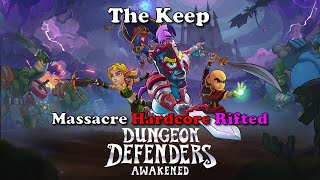 Dungeon Defenders Awakened  The Keep Mix Mode MHR Dune Eater Difficulty Setup [upl. by Lemire77]