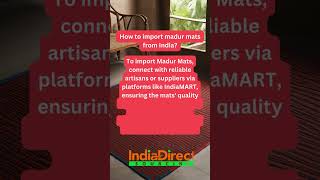 How to import Madur Mats from India [upl. by Priest]