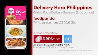 foodpanda TV Ad Q3 2023 30s Philippines CC [upl. by Barbe732]