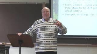 Dr Ted Hildebrandt New Testament Survey Lecture 10 Mark Part 2 [upl. by Ardeid]