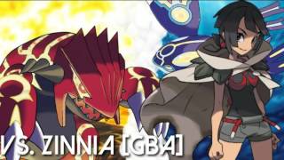 Vs Zinnia GBA Style – Pokemon Omega Ruby amp Alpha Sapphire [upl. by Antin53]