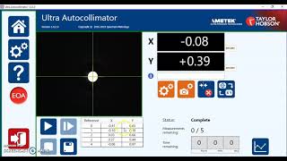 Ultra Autocollimator tutorial 6  Measurement Mode [upl. by Aynotel]