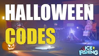 🎃HALLOWEEN ICE FISHING SIMULATOR 🐟 CODES ROBLOX [upl. by Uird404]