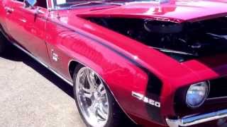 Must see Pro touring red 1969 camaro Super Sport [upl. by Roselin24]