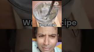 water recipe 🙂 tabaahi comments😜😂shorts ytshorts funny viralvideo [upl. by Oiril]