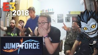 Jump Force LIVE Reaction  E3 2018 MICROSOFT [upl. by Eidac]