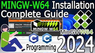 How to install MinGW w64 on Windows 1011 2024 Update MinGW GNU Compiler for C C Programming [upl. by Cindie954]