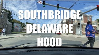 SOUTHBRIDGE WORST HOODS WILMINGTON DELAWARE DOWNTOWN DRIVING TOUR LITTLE ITALY [upl. by Anihc]