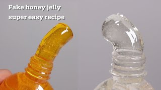 꿀없이 꿀젤리 만들기종이컵계량 Fake honey jelly recipe super easy [upl. by Elias234]