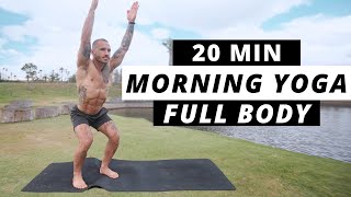 Energising Full Body Morning Vinyasa Yoga for All Levels [upl. by Gnap]