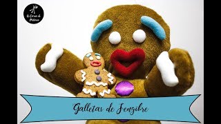 Galletas de Jengibre  Recetas Navidad  Recetas Fáciles y Rápidas [upl. by Eetak]