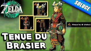 Tenue du Brasier  Emplacement  Zelda Tears Of The Kingdom [upl. by Hajar355]