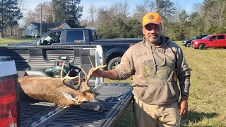 Cumberland County Public Land Deer Hunting With Dogs Big Bucks Down [upl. by Gilbert]