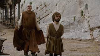 Game of Thrones S6E01  Tyrion and Varys walk through the streets of Meereen [upl. by Heuser918]