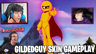 Streamers Play With Gildedguy In Fortnite  Gildedguy Gameplay Fortnite [upl. by Elaine]