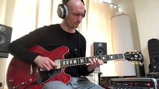 Gibson ES335  Mood 3  Modern Jazz Tone 3 [upl. by Esbensen204]