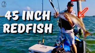 Monster Fish from Jetski Fishing Corpus Christi TX [upl. by Anilasor]