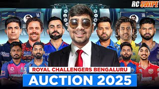 BUYING RCPL AUCTION With RCB In RC SWIPE IPL 2025 [upl. by Lyssa399]