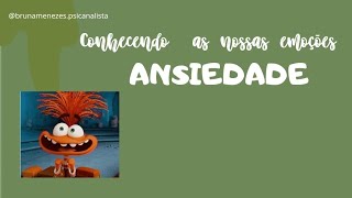 CONHECENDO AS NOSSAS EMOÃ‡Ã•ES ANSIEDADE  VLOG ASSISTINDO DIVERTIDAMENTE 2 [upl. by Ahsimaj]