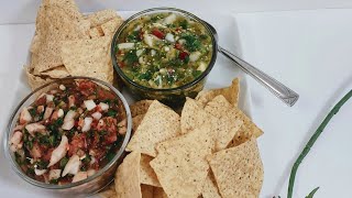 QUICK amp EASY AUTHENTIC SALSA RECIPE [upl. by Panthia]