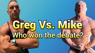 Greg Doucette beat Mike Israetel in a debate [upl. by Pederson]