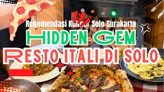 Osteria Pizzane Resto Hidden Gem di Solo [upl. by Kaiulani]