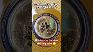 2007 Canada 1oz Gold Maple Leaf 99999 pure gold from Royal Canadian Mint 🔥🪙 [upl. by Shutz]