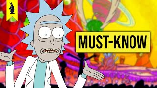 RICK amp MORTYs MustKnow References – Wisecrack Edition [upl. by Garin]