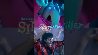 Sing THRILLER vs MJ THRILLER COMPARISON disney netflix sing thriller [upl. by Atteuqahc]