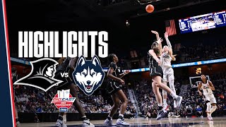 HIGHLIGHTS  UConn Womens Basketball vs Providence  BIG EAST Quarterfinals [upl. by Devina408]