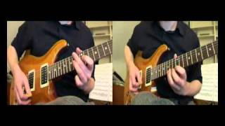 Johann Sebastian Bach Double Violin Concerto in D minor BWV 1043 on Electric Guitar by Chris Frank [upl. by Oaht]