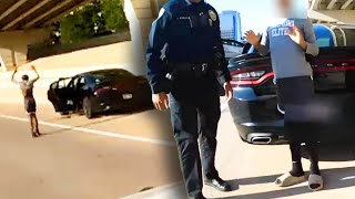 Cop Apologizes After ‘Mistakenly’ Pulling Over Car He Believed Was Stolen [upl. by Akirret541]