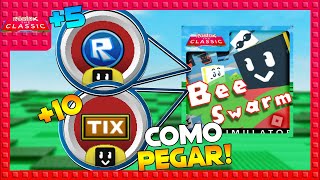 COMO GANHAR TODAS BADGE Bee Swarm Simulator THE CLASSIC ROBLOX [upl. by Sarah]