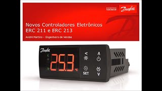 Novos Controladores ERC 211 e ERC 213  Danfoss Cool [upl. by Grounds583]