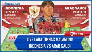 🔴 LIVE LAGA TIMNAS MALAM INI INDONESIA VS ARAB SAUDI AISCORE [upl. by Cosette]