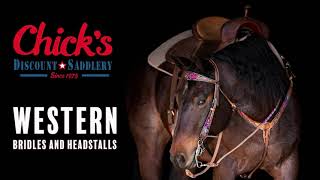 Chicks Saddlery Western Bridles and Headstalls [upl. by Ahsied980]