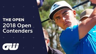 The Open Championship 2018  Top 10 Contenders at Carnoustie [upl. by Eeldarb]