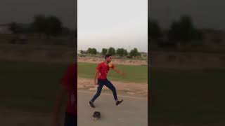 My bowling action fast bowling long run up 🆙 tapeboll shots cricketlover new video [upl. by Notrom]