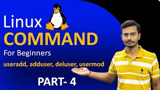 Linux Command for Beginners  Part  4  useradd  adduser  deluser  usermod in Hindi by Devendra [upl. by Isaacs]