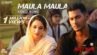 Action  Maula Maula Video Song Vishal Tamannaah  Hiphop Tamizha  SundarC [upl. by Navada]