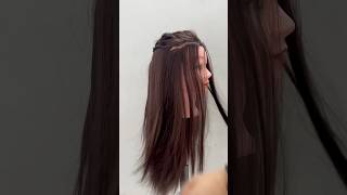 Try this hack beautiful hairstyle hairstyle tricks [upl. by Minda672]