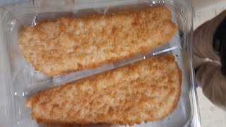 Breaded Haddock Fish Cooking ASMR [upl. by Langbehn]