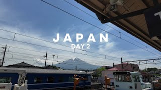 JAPAN VLOG PART 2 I ONE DAY TRIP TO KAWAGUCHIKO  SEE MT FUJI FROM ABOVE [upl. by Mientao110]