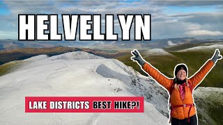 LAKE DISTRICTS BEST HIKE  Helvellyn  Van Life Roadtrip [upl. by Ailimat]