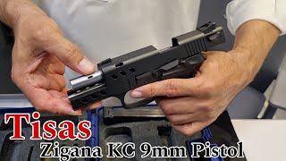 Tisas Zigana KC 9mm Pistol Review and Unboxing [upl. by Tamas121]