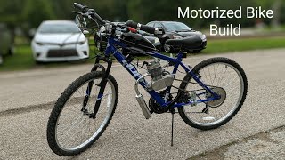 My 80cc Motorized Walmart Bike Build [upl. by Letch74]