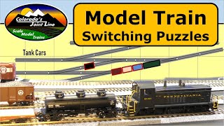 Fun with Model Train Switching Puzzles [upl. by Terti]