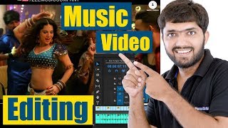 MusicSong Video Editing Tutorial  Beginners Guide  HINDI [upl. by Medor322]