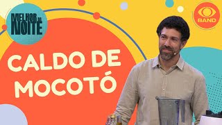 Chef Rodrigo Oliveira ensina receita de caldo de mocotó para repor a energia da folia [upl. by Imoyn]