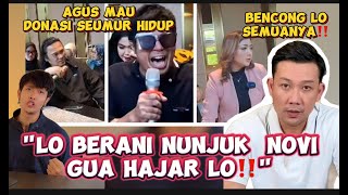 FARHAT BNC1‼️ BENTAK NOVI DENSU NAIK DARAH INGIN BALAS⁉️ AGUS MINTA DIBIAYAI DONASI SEUMUR HIDUP [upl. by Thill]